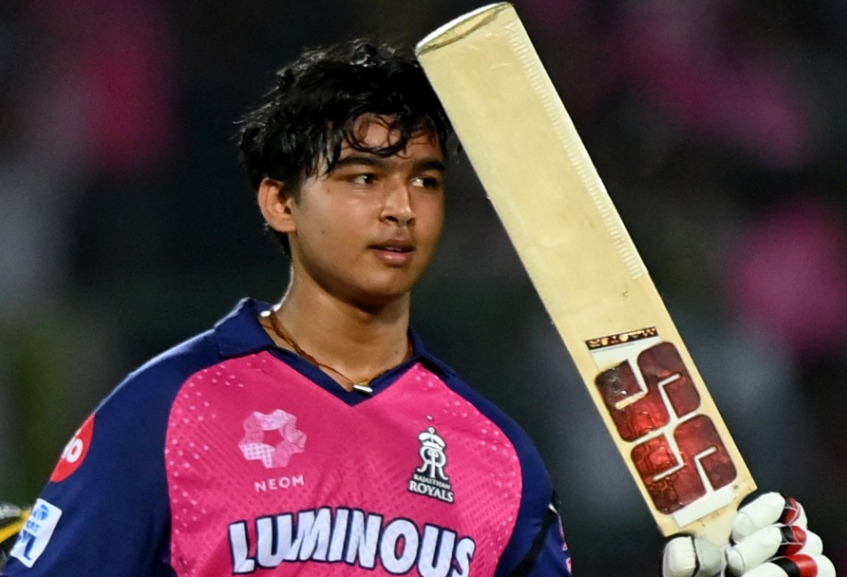 15-year-old Suryavanshi lights up IPL with record-breaking ton vs SRH
